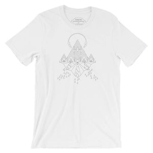 TEES - Temple Of Light Monochrome T-Shirt